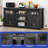 Ermina 66.30'' Farmhouse TV Stand, Media Consoles, Multifunction Sideboard Storage Credenza With Sliding Cabinet Door-780786240