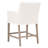 Almando Upholstered Counter Stool with Solid Wood Frame