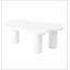 Table basse 44 po x 25,9 po à assemblage facile avec plateau épais de 1,5 po-1493337139
