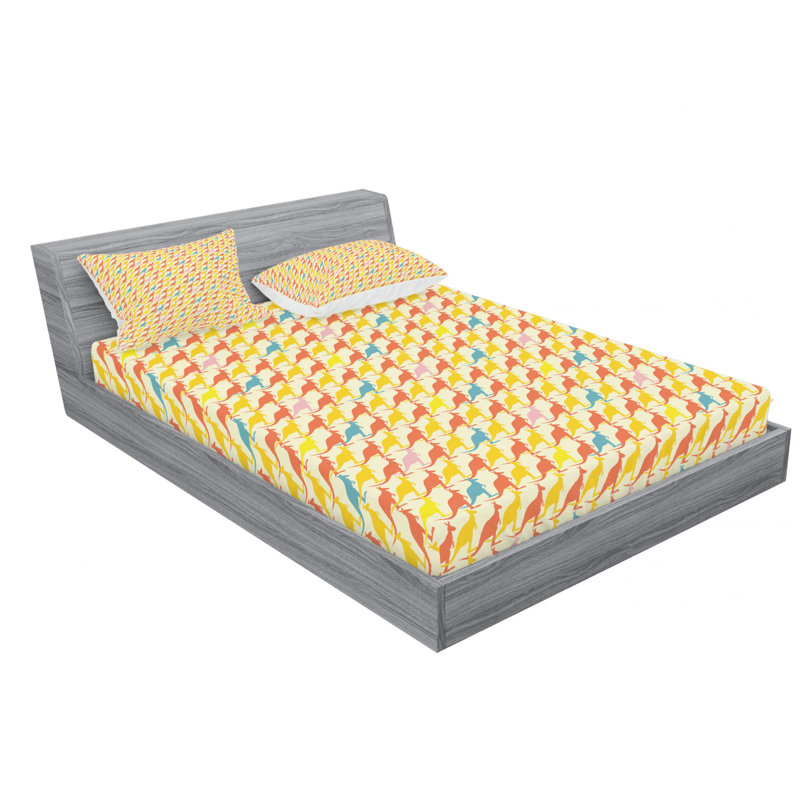 Microfiber Sheet Set, Full Sheet Set with Fitted Sheet