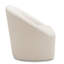 Fauteuil pivotant Boucle pour la maison, doux et confortable