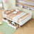 Wood Platform Bed With Rails-1388484783-1388484782