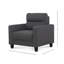 Fauteuil en polyester l 32,5 po Amoha