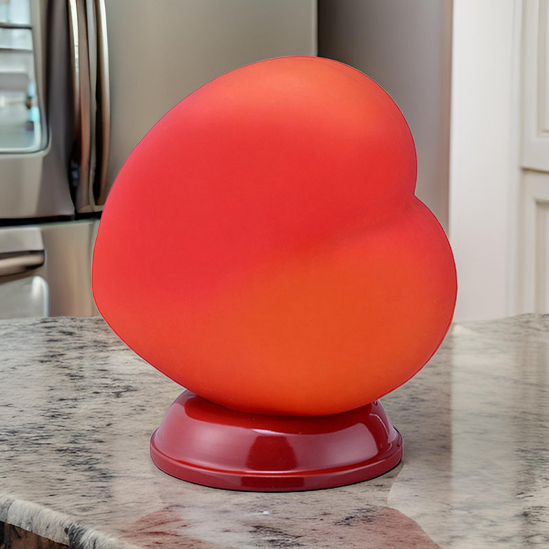 Lampe de table rouge 8,4 po Jaiceion