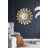 Round Gold Metal Mirror