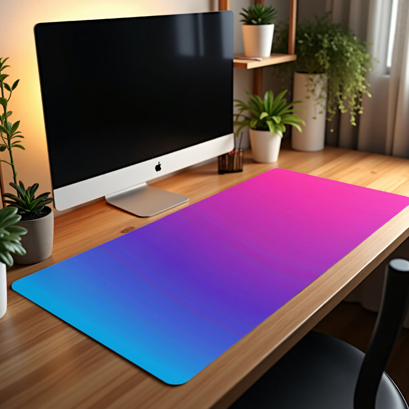 Polyester Desk Pad, 31.5x15.5