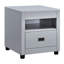 Table de bout avec rangement Dove Grey