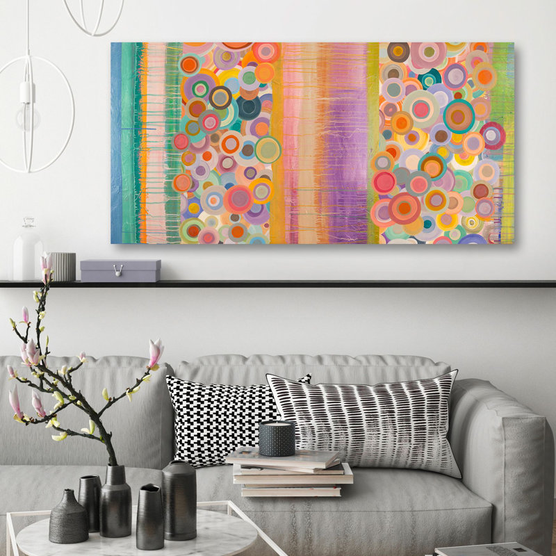 Pop Spring by Italo Corrado - Wrapped Canvas Print, 35cm H x 70cm W x 4cm D