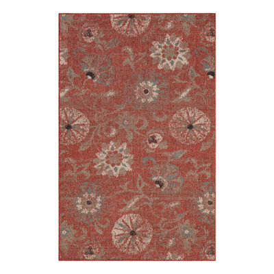 Indoor/Outdoor Botanical Area Rug