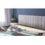 Drap-housse Ambesonne Lake_ Spring Joy Landscape Orchids_ Rose brun et bleu cadet-95976770
