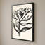 «Ink Flower I Cream» par Sara Zieve Miller - Impression sur toile