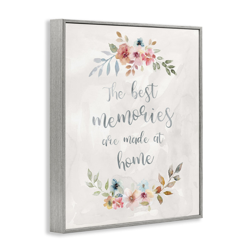 «Best Memories at Home», estampe numérique par Carol Robinson, Estampe numérique Farmhouse, H 20 po x l 16 po
