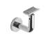Surface Mount Handrail Bracket with Round Rose and Flat Plate