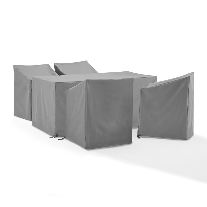 Outdoor Patio Dining Set Cover, Gray