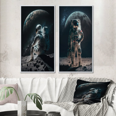 " Spaceman On The Moon " 2 - Pieces