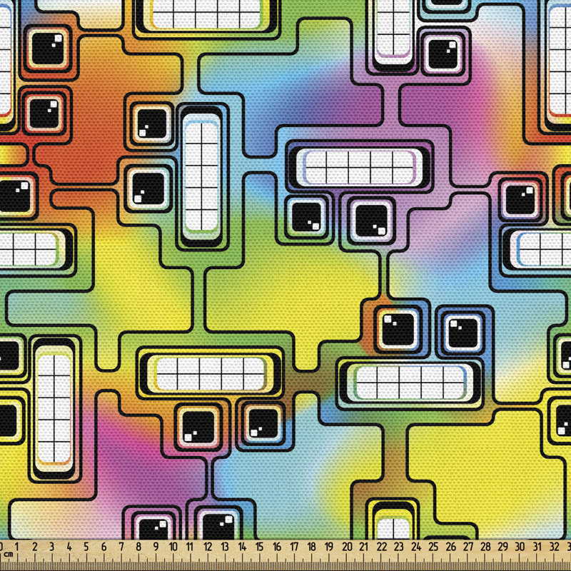 multicolore, l 58 po x L 72 po