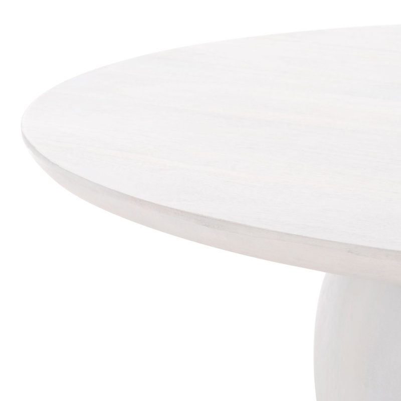 Gabribella Solid Wood Coffee Table, White Wash