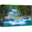 Cascade de forêt cascade sur toile