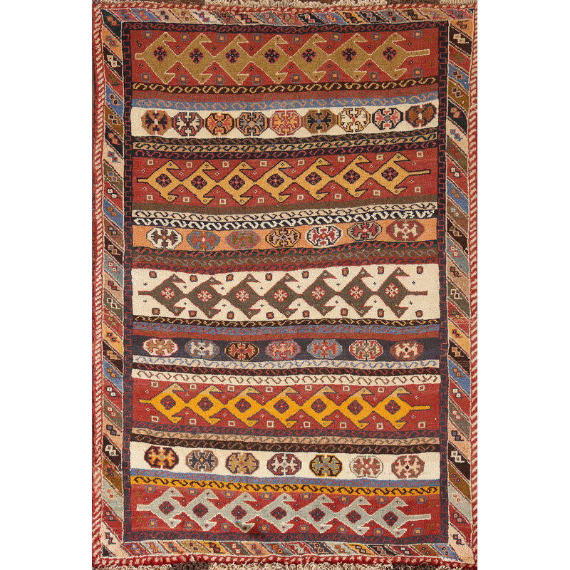 Tapis traditionnel à teinture végétale 4 x 5