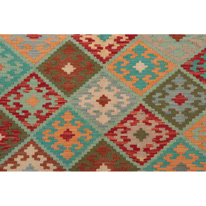 Geometric Hand Woven 169cm X 253cm Area Rug