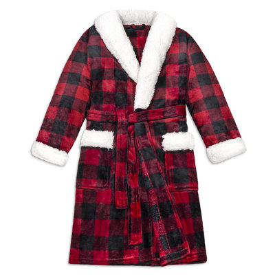 Gender Neutral Above Knee Bathrobe with Pockets