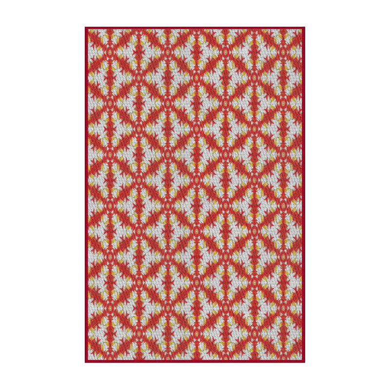 Tapis rouge, Rectangle 8 pi x 12 pi