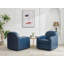 Ensemble de 2 fauteuils pivotants rembourrés Oaklynd-333715189