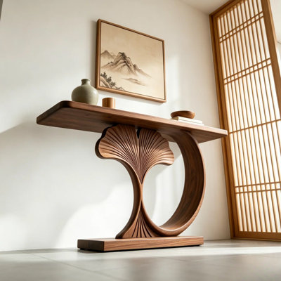 New Chinese style wood console table.