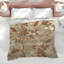 Édredon beige à motif floral-126684870