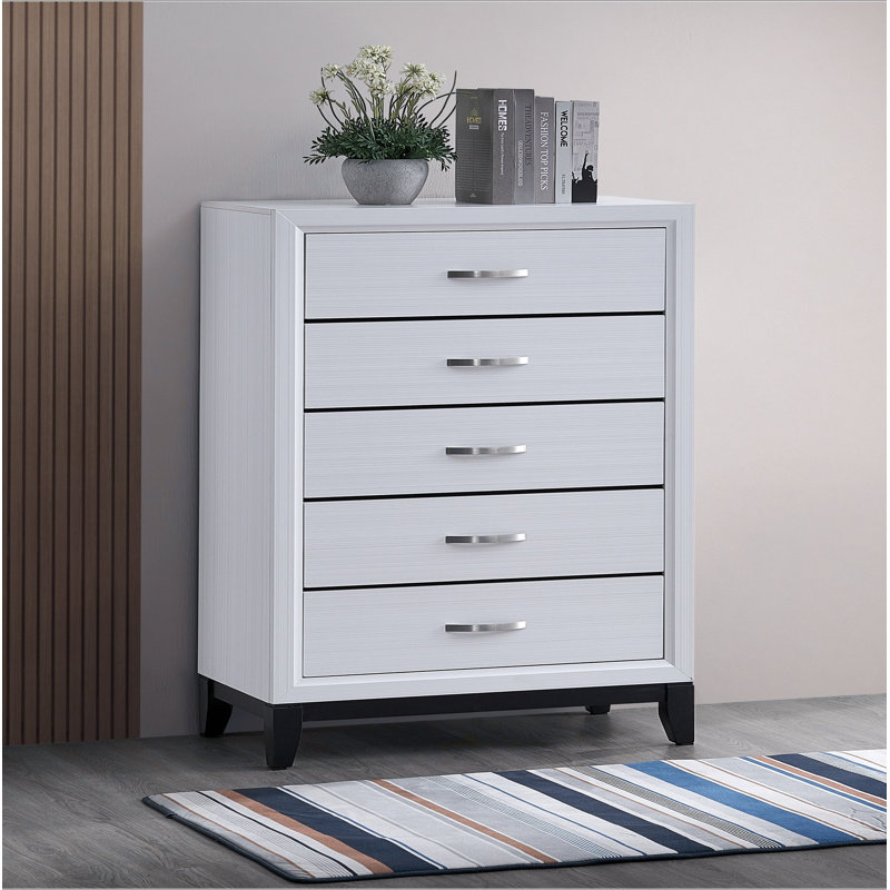 Commode Glasgow G04390-CH, Blanc