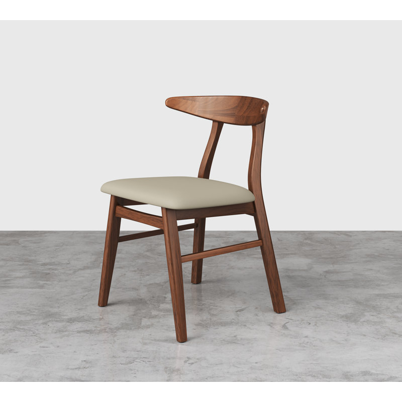 Maitlyn Upholstered Seat Side Chair, Beige