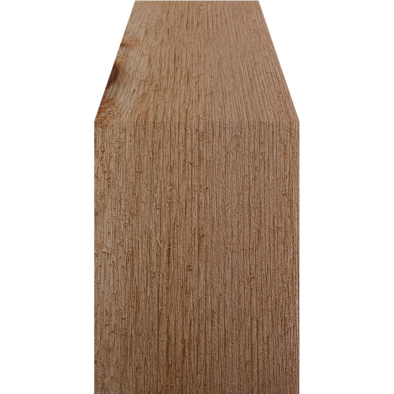 Attelle de genou traditionnelle, Cèdre rouge de l'Ouest (scié brut), H 10 po x l 4 po x P 10 po