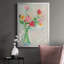 Painterly Soft Bouquet I, reproduction encadrée de qualité supérieure - Prêt à être accroché-2848229-88269092-88269090