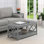 Table basse 39,5 "avec tablette Dimson