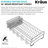 Workstation Kitchen Dish Drying Rack Drainer And Utensil Holder In Stainless Steel KDR 3