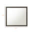 Miroir Idylle en gris patiné