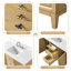 Ensemble de meuble-lavabo autoportant 48 po avec plateau en marbre Caldwell-107663209-107663211-107663208