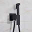 Black Shower Bidet Handheld Bidet Spray Kit Sprayer Brass Mixer Valve Bathroom