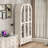 White Solid Wood+Glass Display Cases