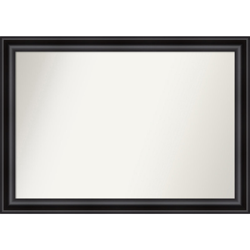 Miroir d'appoint mural en plastique Churchton, 36,75 po x 51,75 po