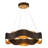 Vaughan Dimmable LED Wagon Wheel Chandelier