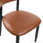 Faux Leather Dining Chairs with Solid Wood Leg (Set Of 2)-898879842