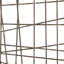 Décoration murale en métal noir vieilli