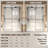 56-60" X 66" H Frameless Sliding Bathtub Door, Tub Shower Door, 5/16" (8Mm) Clear Tempered Glass, Stainless Steel Frame,Matte Black-122520431