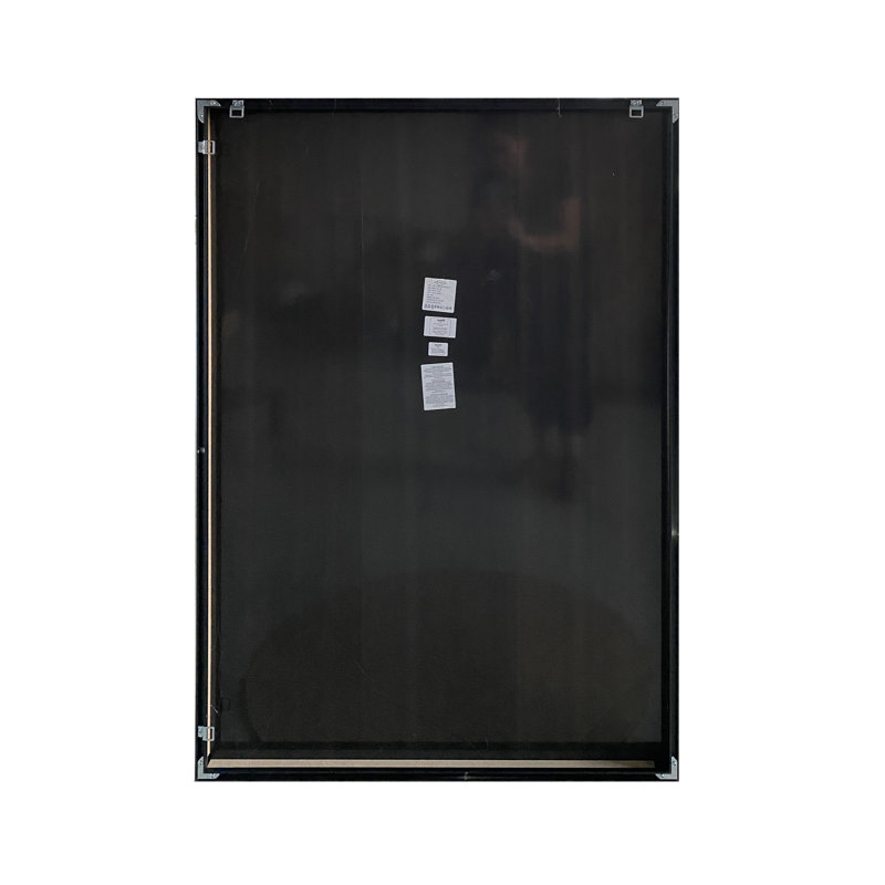 Miroir d'appoint, Aluminium noir