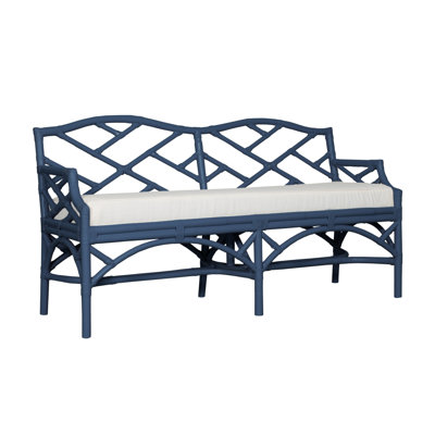 Banc en osier Chippendale