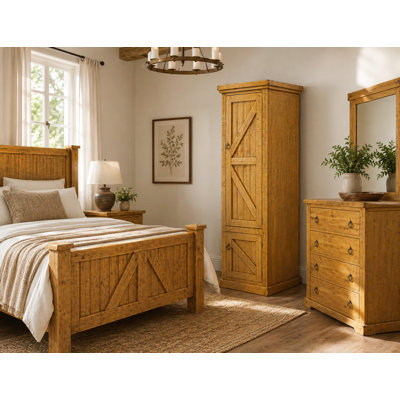 Kelley 24 " W Solid Wood Armoire