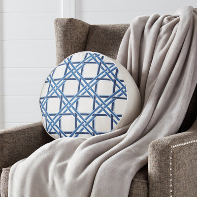 Lattice Throw Pillow