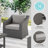 Martha Stewart Bedford Outdoor Rattan Wicker Accent Chair With All-Weather Cushions-109713941-109713938