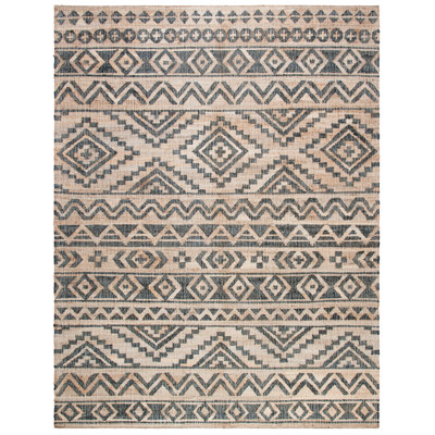 Haywa Hand Loomed Jute, Cotton Southwestern Rug